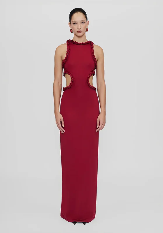 Pre-order | ANASSA CUT OUT DRESS CARMESI Best-selling unclassified dresses