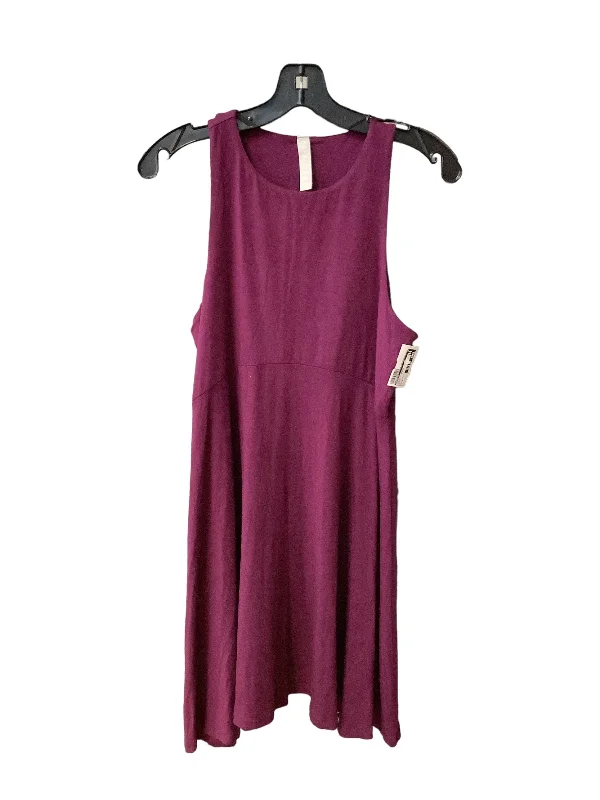 Athletic Dress By Athleta In Purple, Size: M Halter unclassified dresses