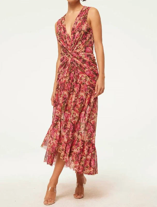 Ava Dress In Sedona Abstract Breathable unclassified dresses