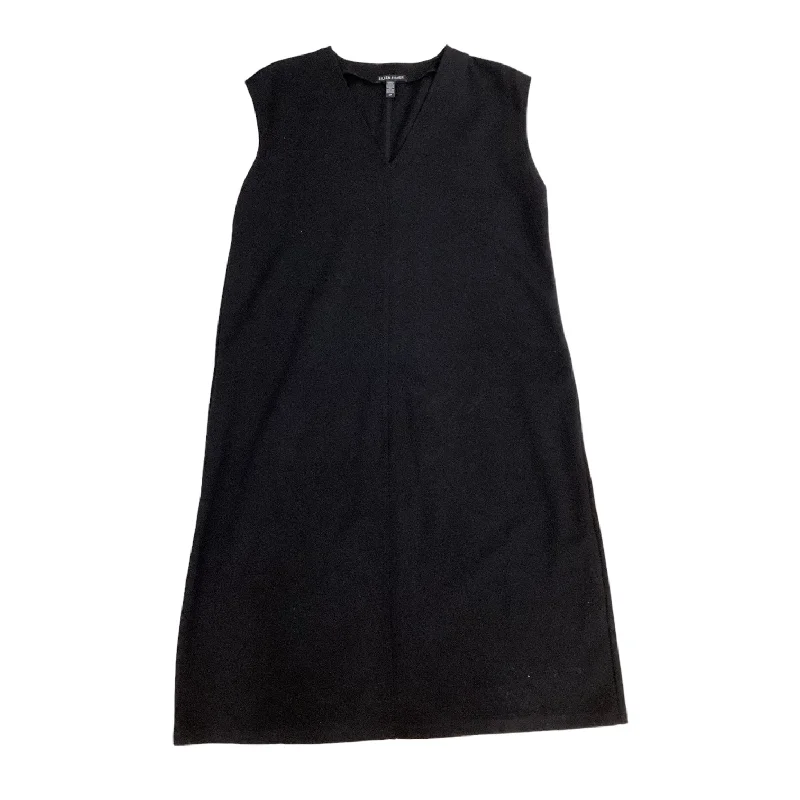 Dress Designer By Eileen Fisher In Black, Size: S Summer unclassified dresses