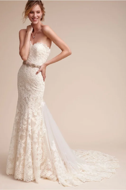 BHLDN Leigh Gown Ruched unclassified dresses