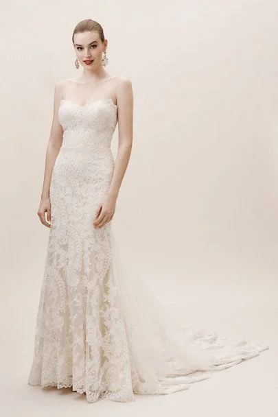 BHLDN Leigh Gown Eddy K Knitted unclassified dresses
