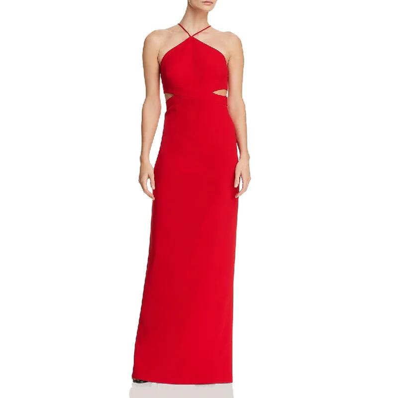 Womens Halter Neckline Formal Evening Dress Party unclassified dresses